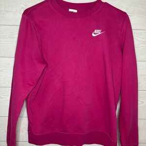 Nike Women’s Pink Crewneck Sweatshirt